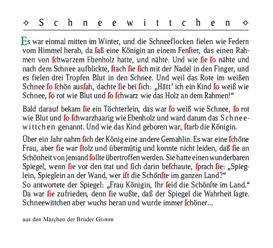 Schneewittchen